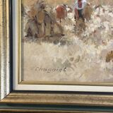 Post impressionist painting by Jean Chagniot