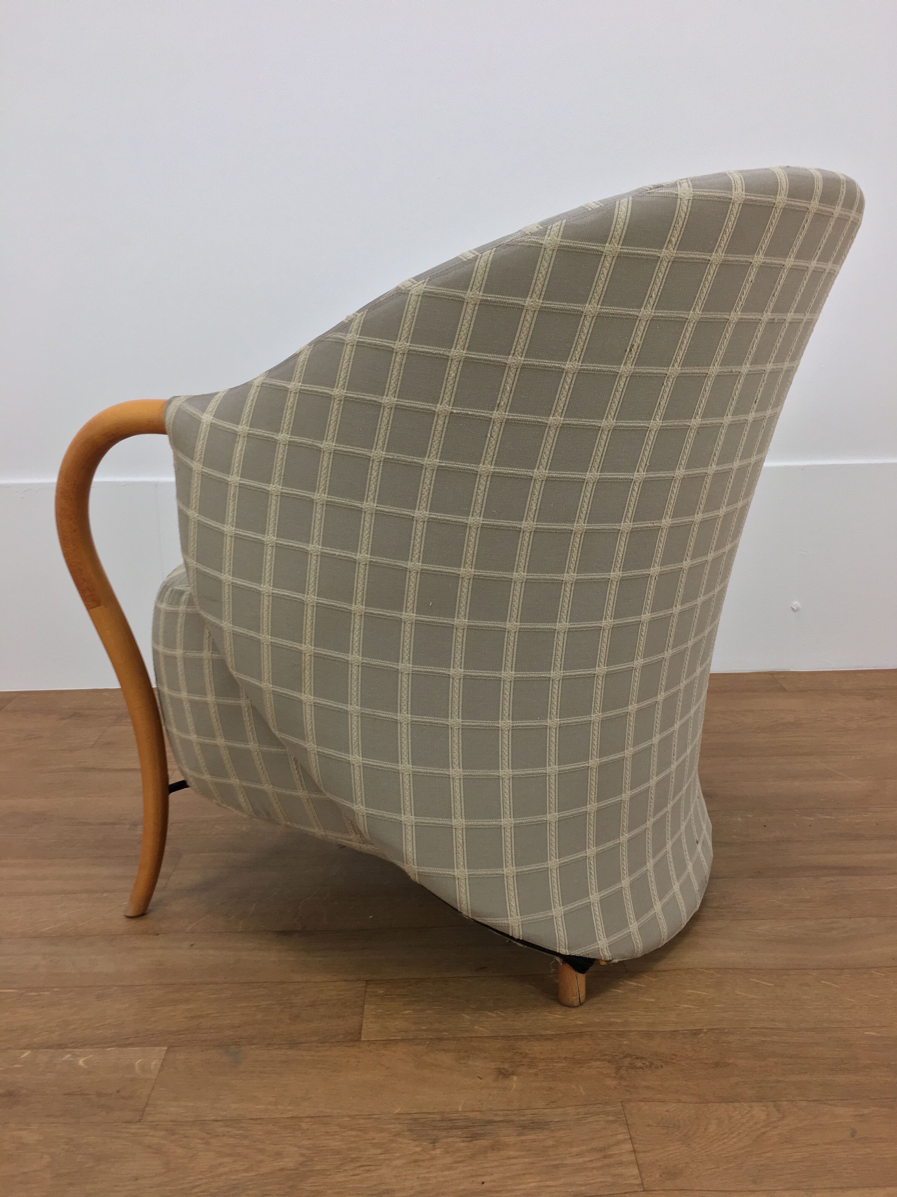 Pair of 80's Cinna design armchairs