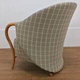 Pair of 80's Cinna design armchairs