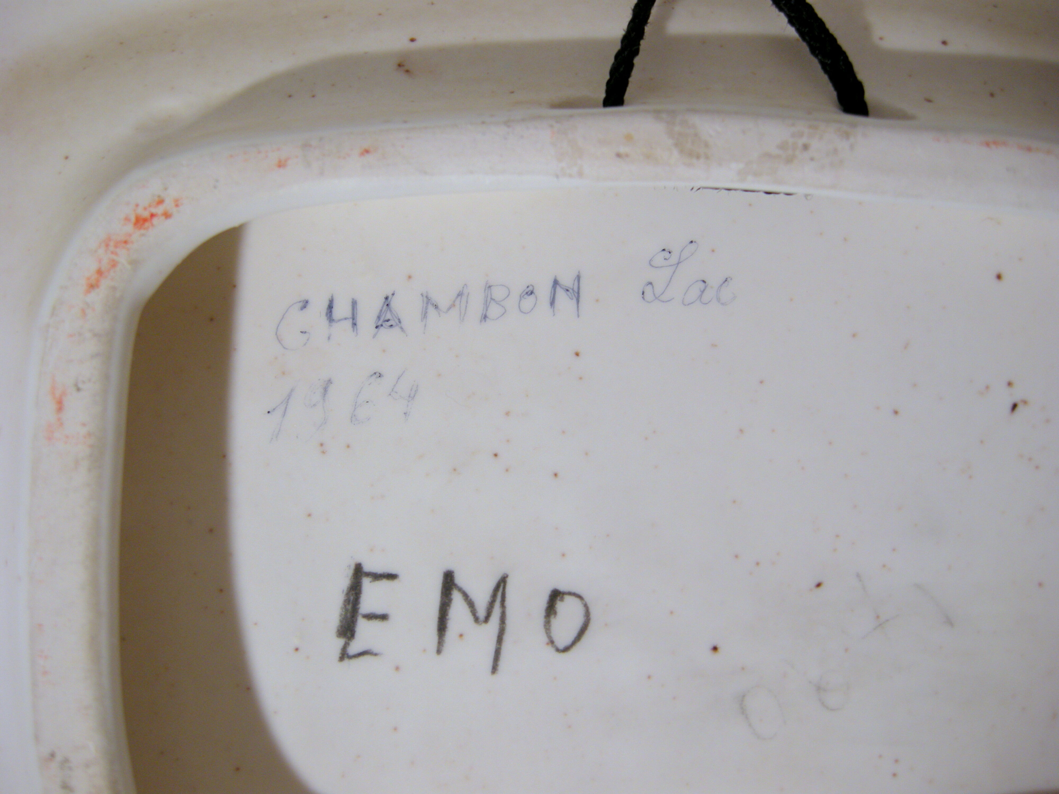 Vintage ceramic wall decoration 1960