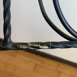 Wrought iron review door