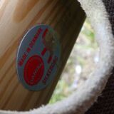 rare large pine armchair, Silkeborg, Denmark, 1970