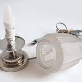 Art Deco fountain glass lamp