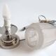 Art Deco fountain glass lamp