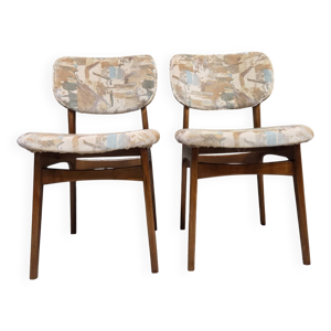 Paire de chaises scandinaves - teck