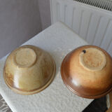 Two cups signed Pierre Digan