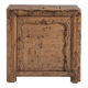 Low Shanxi cabinet in elm with carved door – China, circa 1930