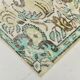 Tapis persan oriental vert clair et jaune 5x8, 165x238 cm