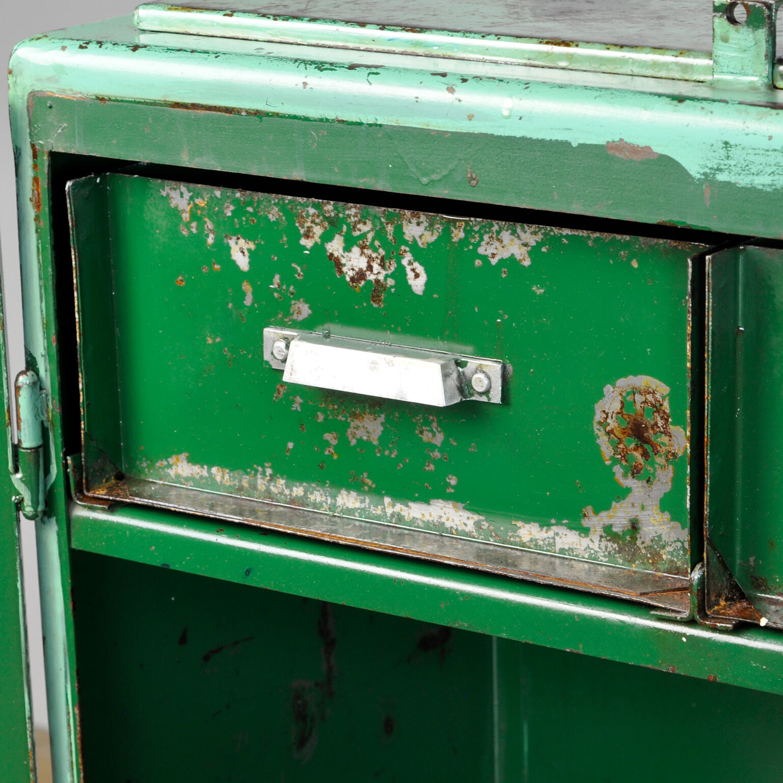 Industrial Iron Cabinet, 1960s