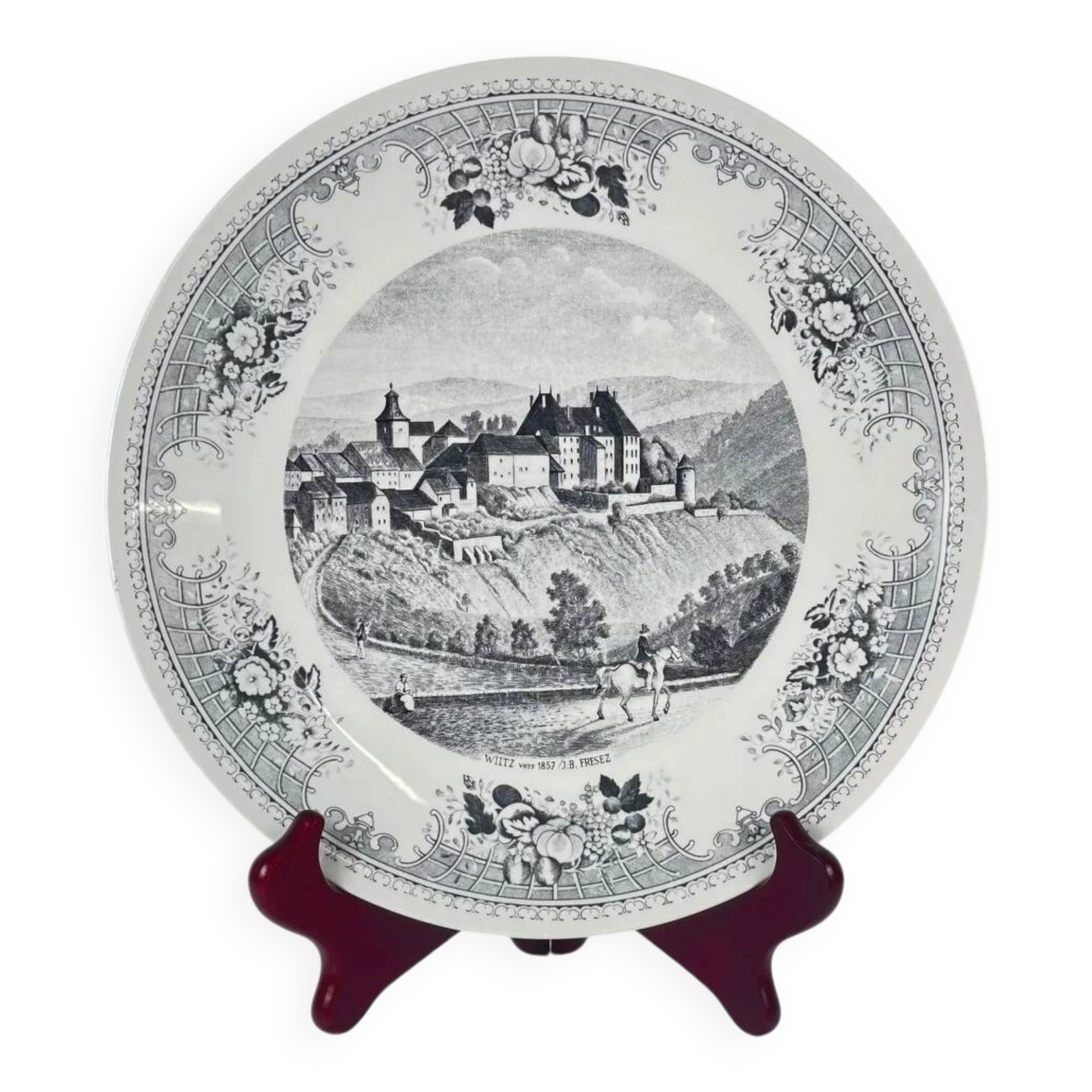 Villeroy & Boch dish "Wiltz, luxembourg", gray