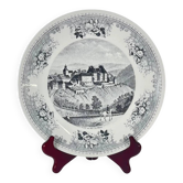Plat Villeroy & Boch "Wiltz, luxembourg", gris