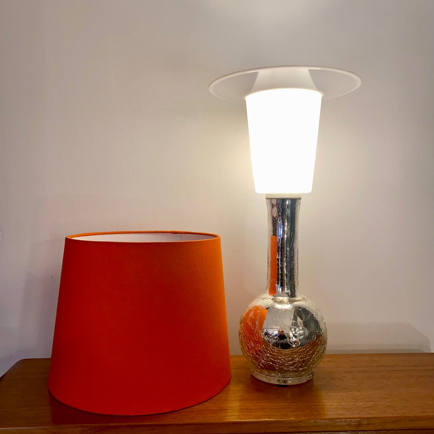 Lampe par Uno & Östen Kristiansson pour Luxus Vittsjö, 1970s