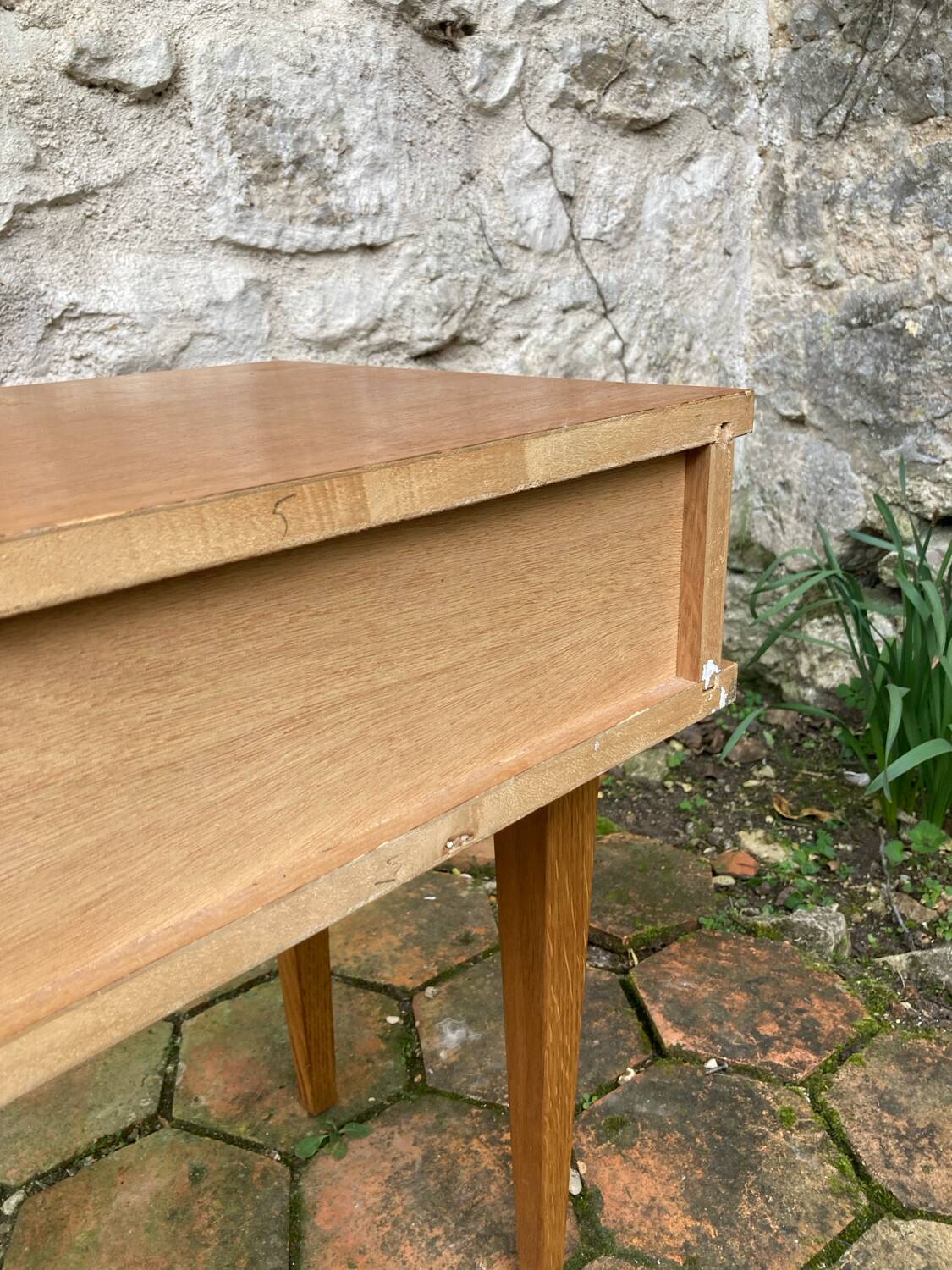 Vintage bedside table