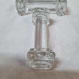 6 glass knife holders from 1980