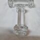 6 glass knife holders from 1980