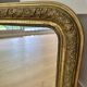 Antique gilded carved mirror - antique glass - vintage - Louis XVI