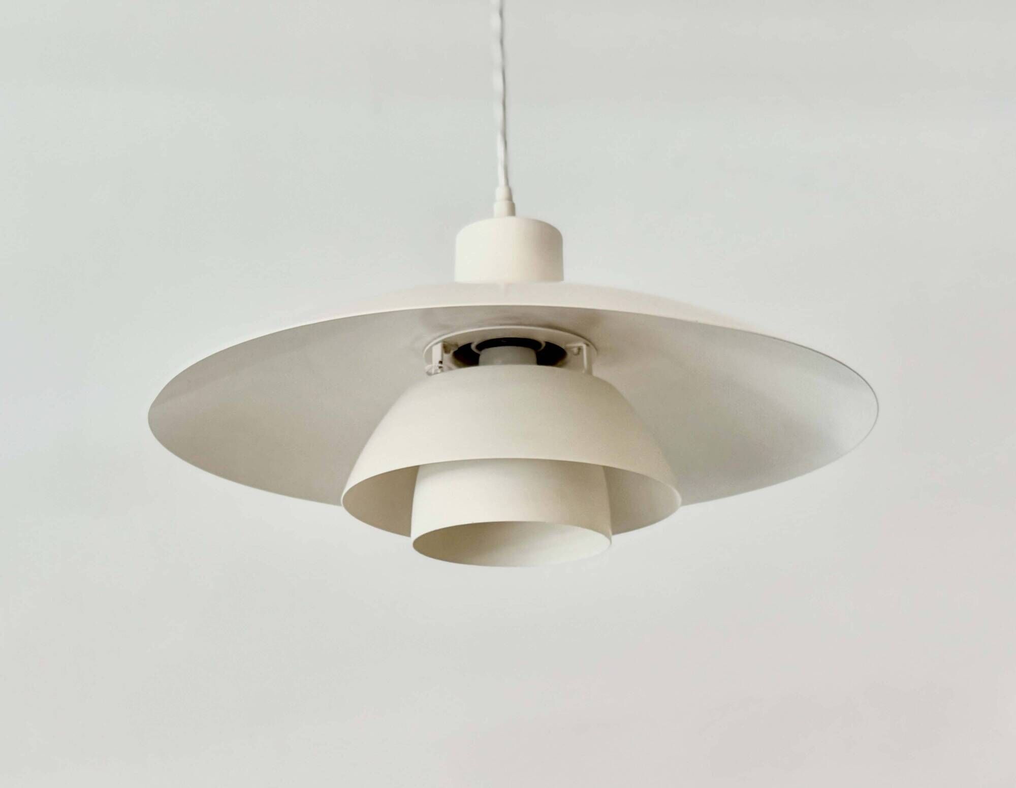 PH 4/3 white suspension by Poul Henningsen for Louis Poulsen, Denmark