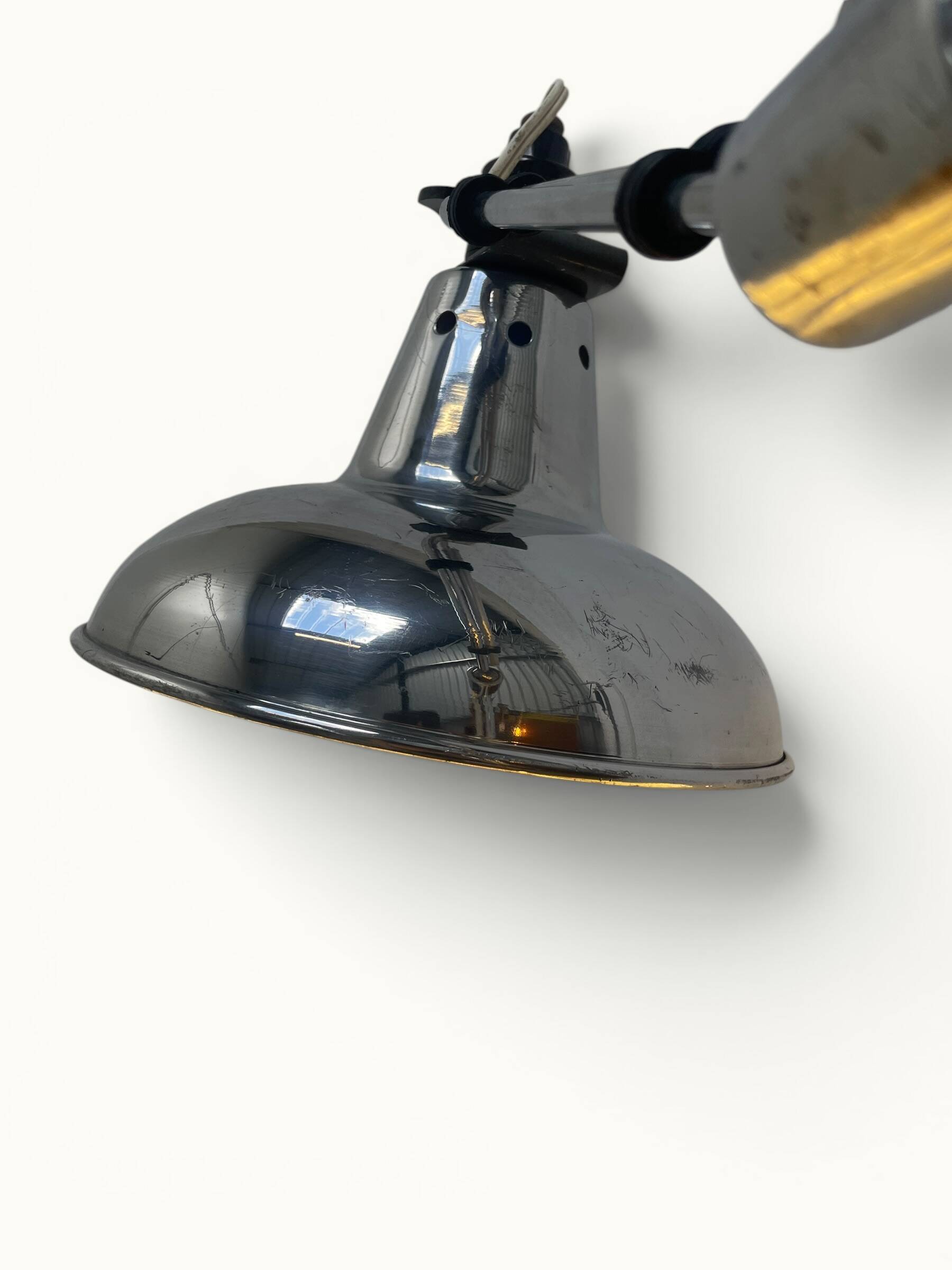 Houillon desk lamp, adjustable model ÉCLAIR no. 22 — 1930