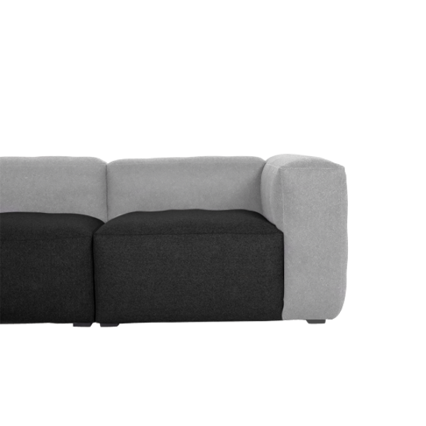 Hay mag soft 2 places gris clair/gris fonce