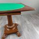 Table à jeux en acajou, XIXe siècle