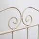 1950s shelf in metal Shabby Chic