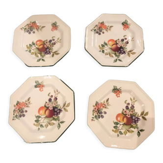 4 Johnson Brothers dessert plates