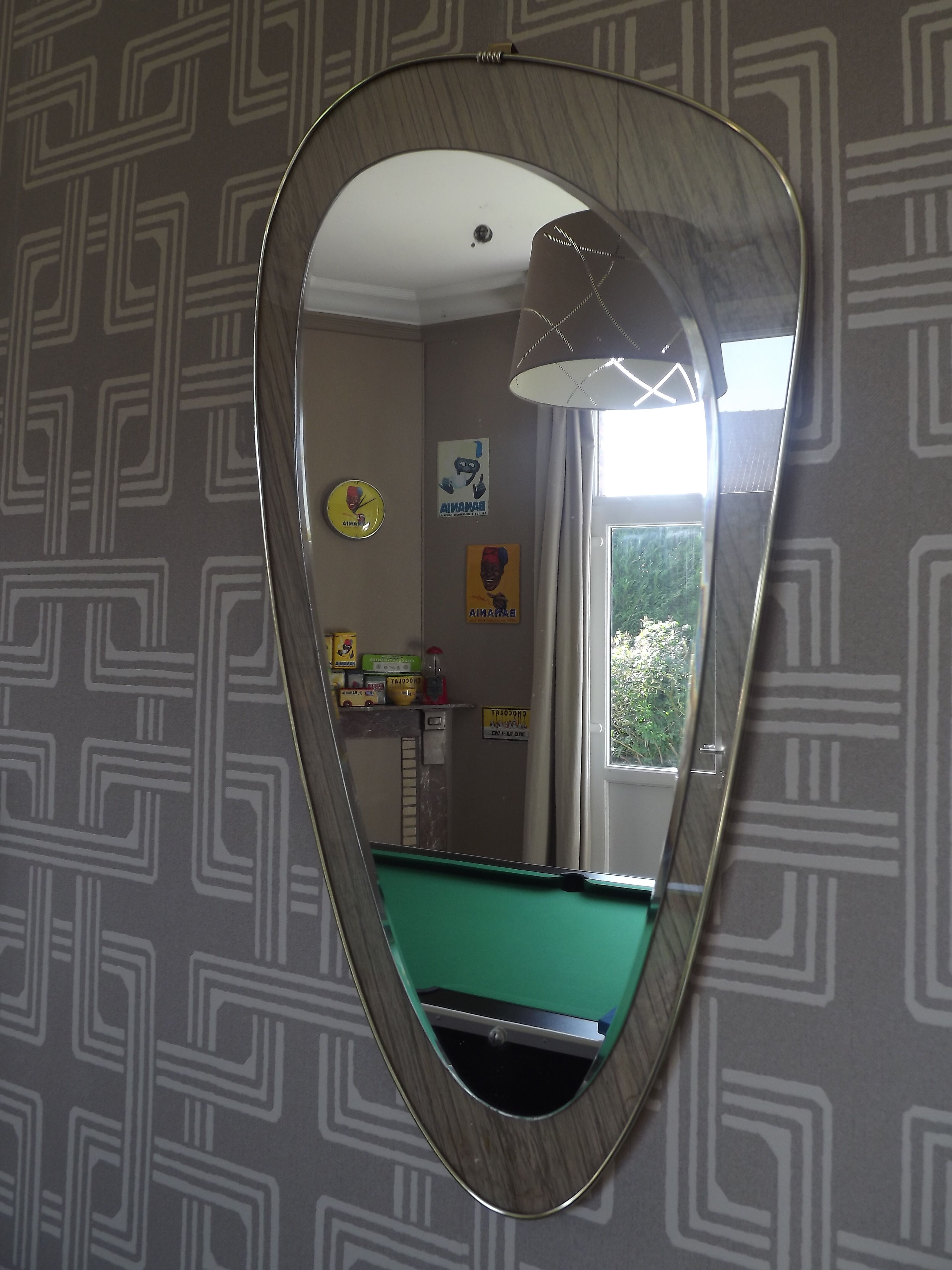 Mirror vintage 60 - 41x80cm