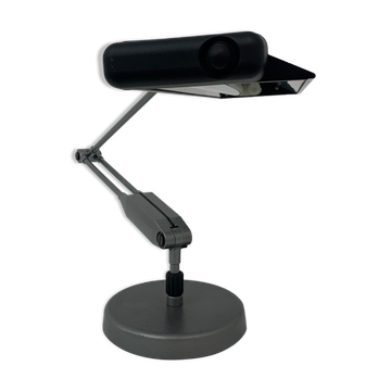 Post moderne grande lampe de bureau , années 1980