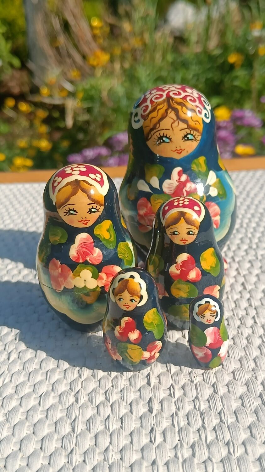Vintage Russian doll – matryoshka