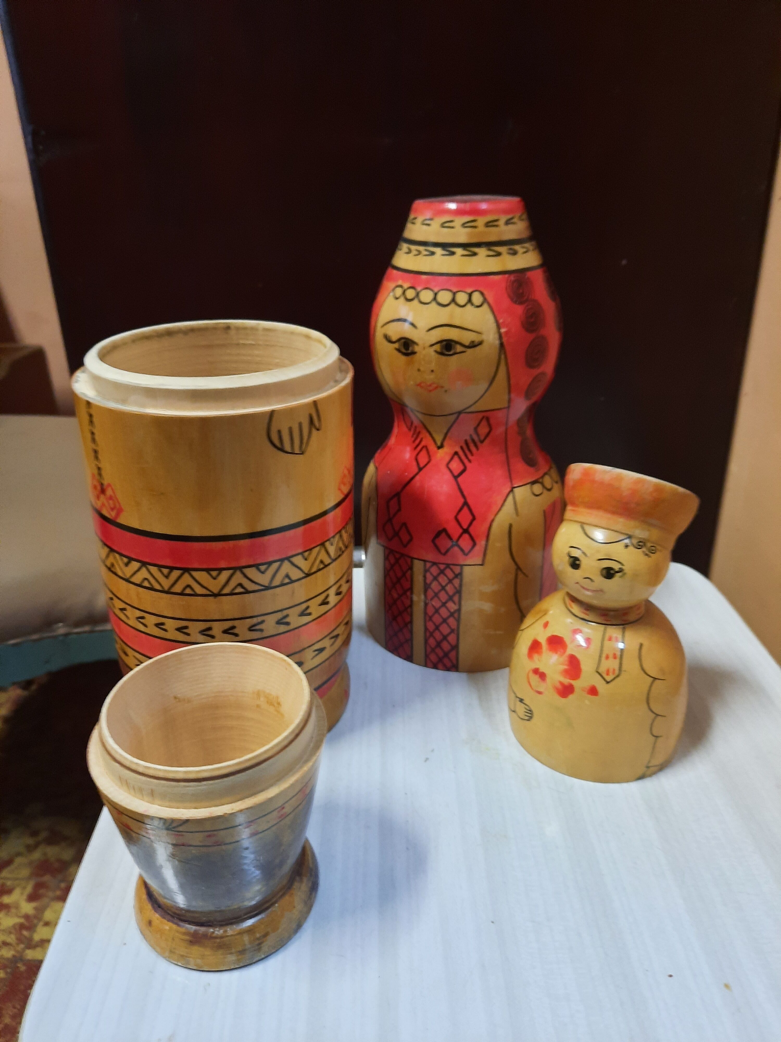 Set of Russian dolls