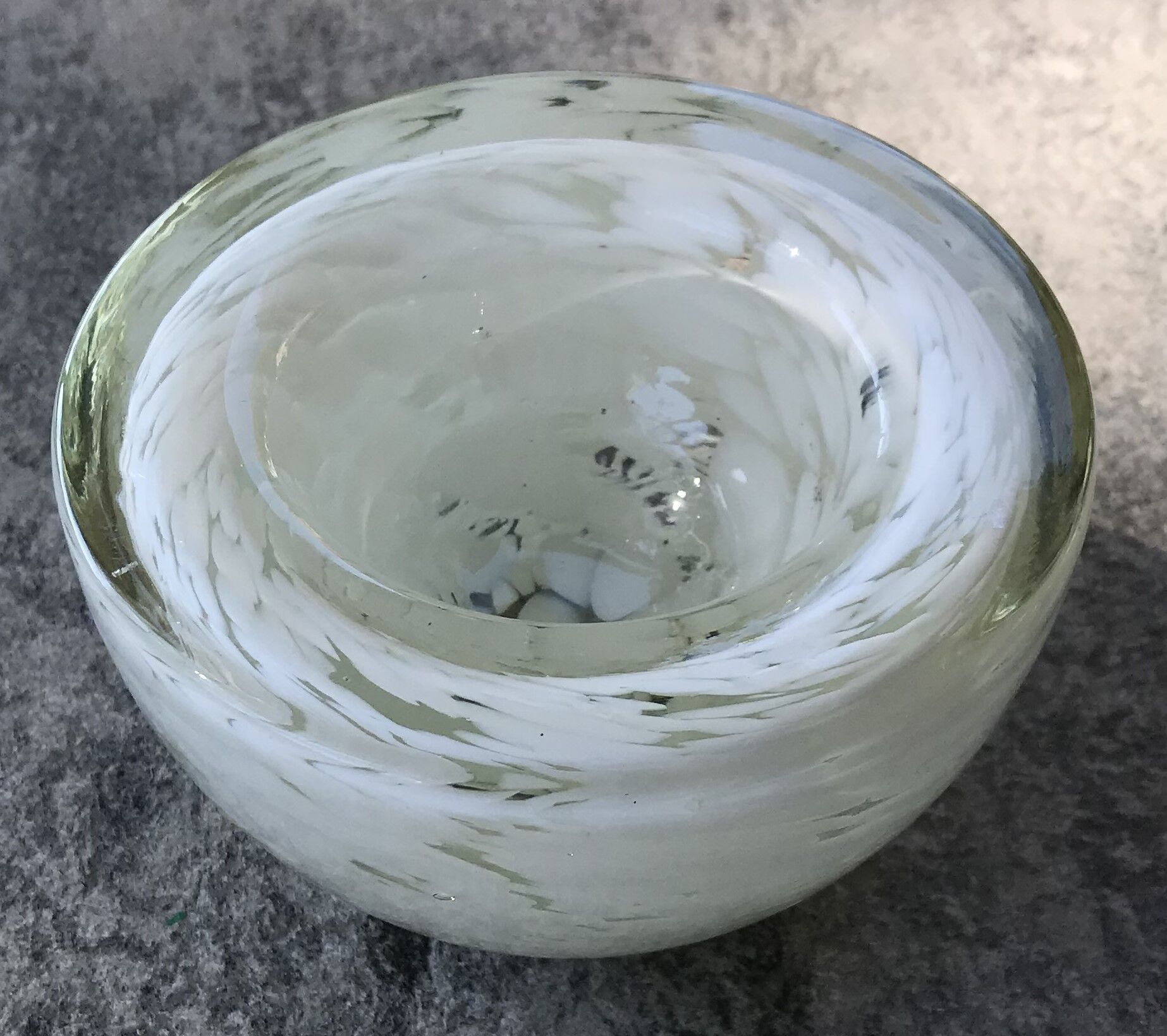 Blown glass ashtray - murano