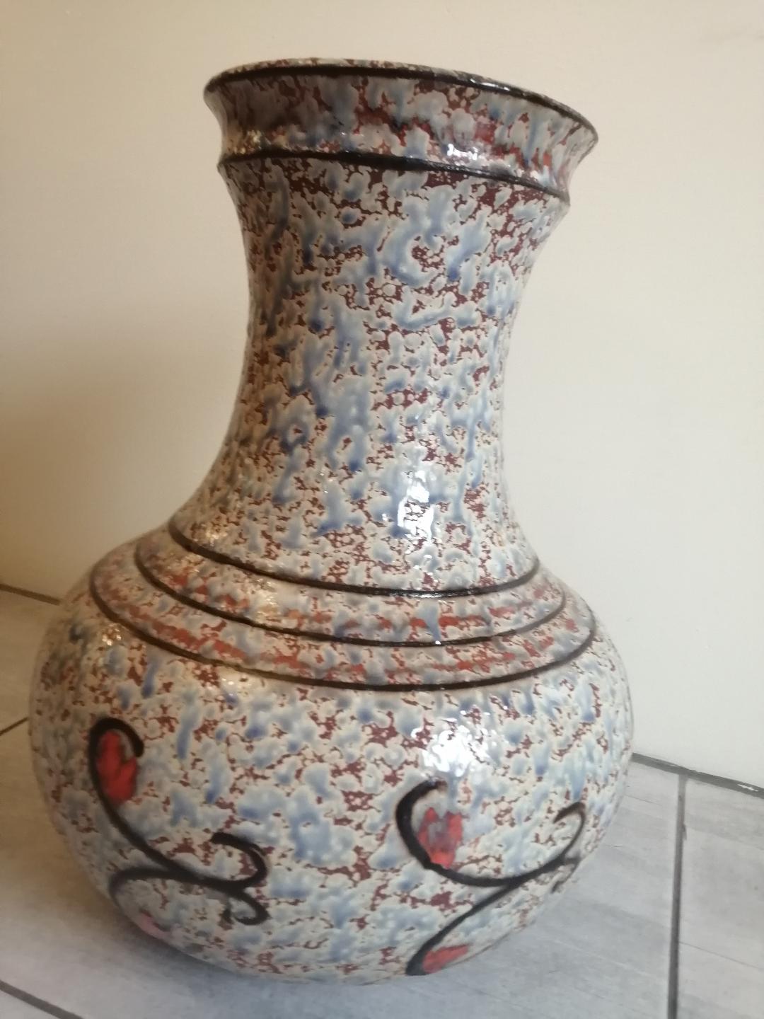 Vase 60s scheurich west germany