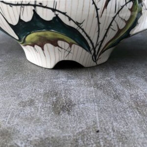 Coupe à fruits polychrome 60's céramique