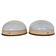 Pair of Bakelite Bauhaus ceiling lights or Flush Mounts, wall lamps - 1940s