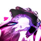 Murano XXL Coupe 50cm - Sommerso Amethyst & Turquoise - Vintage Design