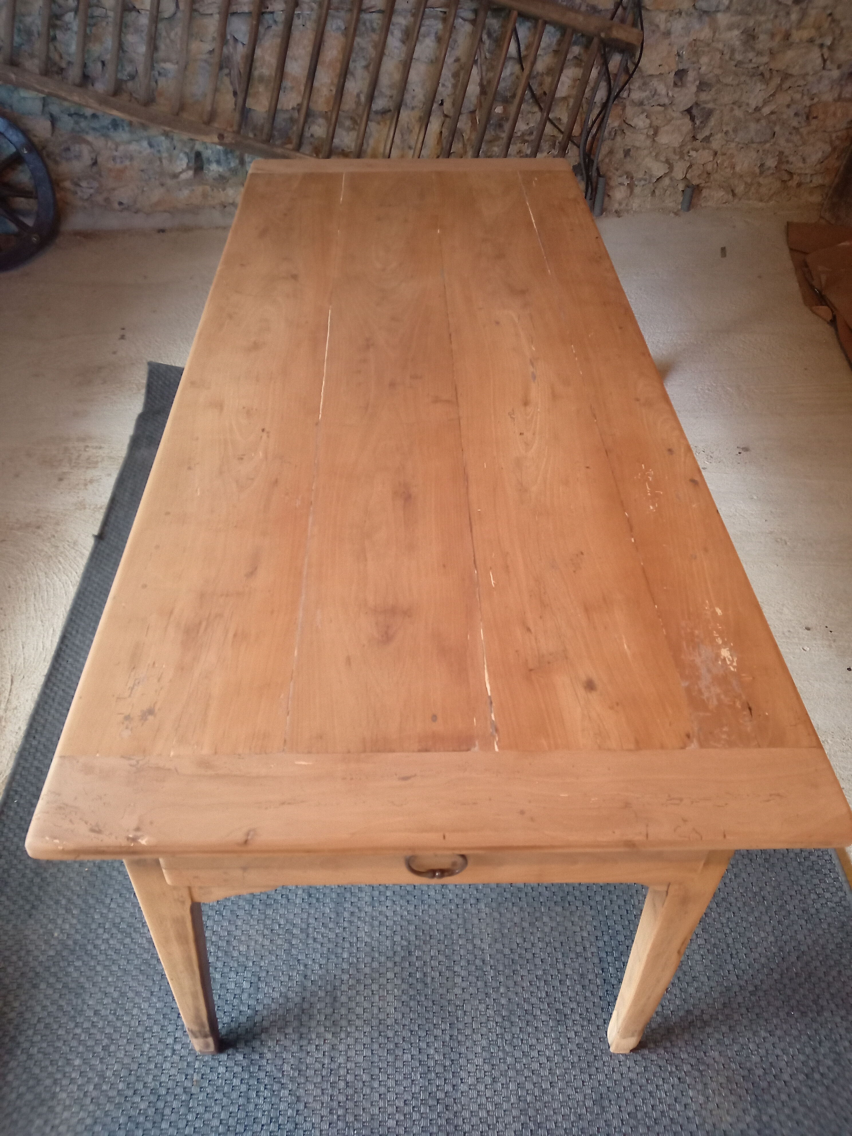 Table renovated