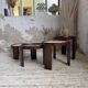 Nido 780 G stackable coffee tables. Frattini for Cassina
