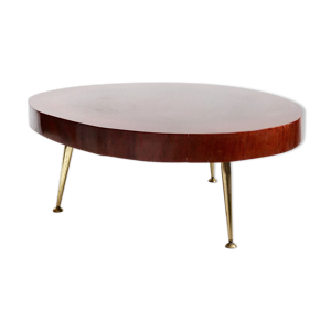 Table basse tripode brutaliste