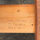 Scandinavian table in teak, design by Harry Ostergaard.
