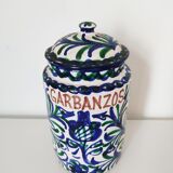 Oriental covered pot decoration flowers birds