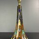 Dutch ceramic art nouveau Plazuid Gouda Pottery table lamp, 1920s