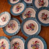 Moulin des Loups Terre de Fer dessert plates