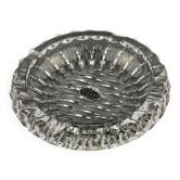 Cendrier en verre de bohème par Bohemia Crystal, années 1970