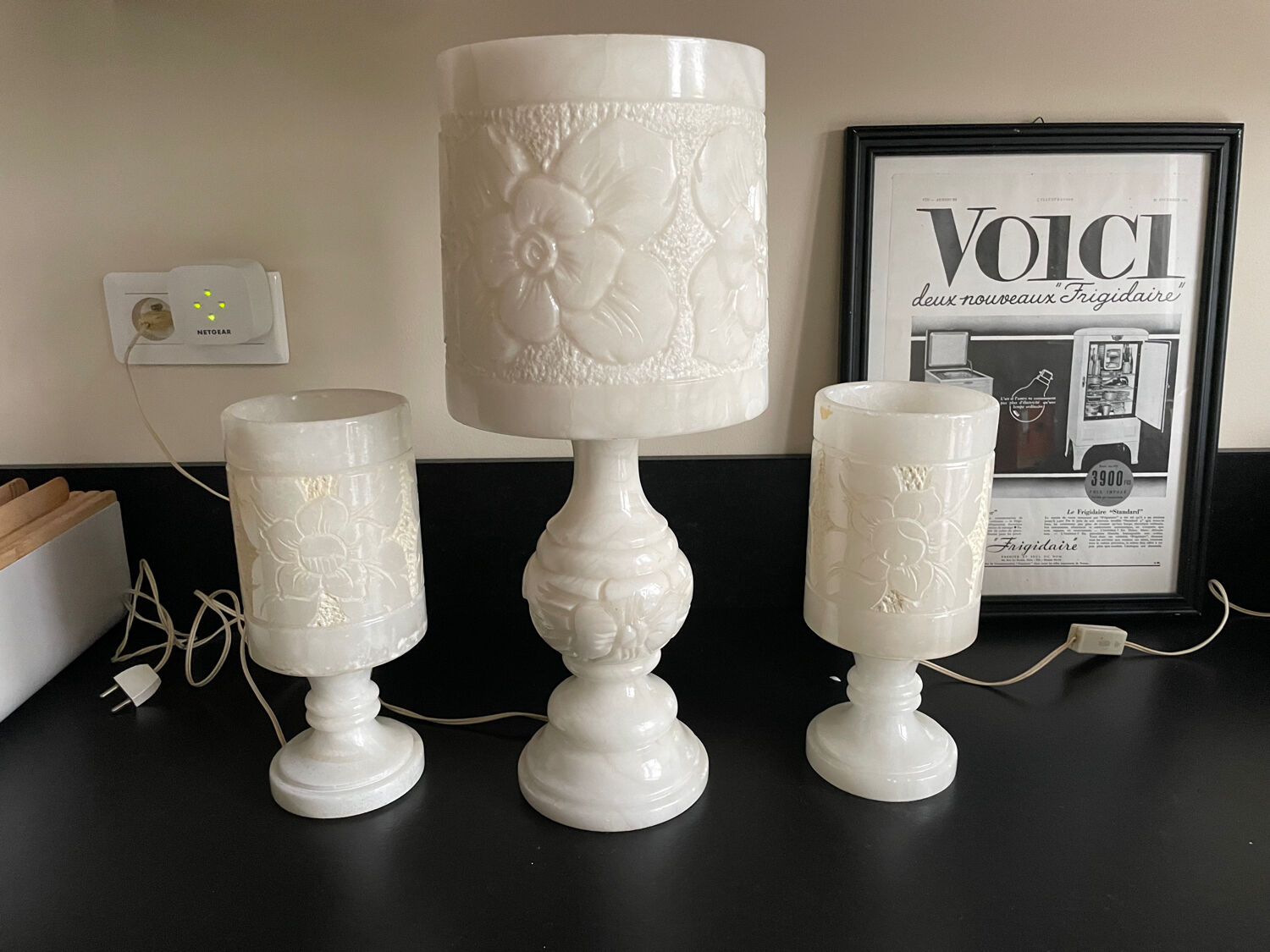 Trio de lampes