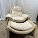 P60 armchair and ottoman by Vittorio Introini for Saporiti