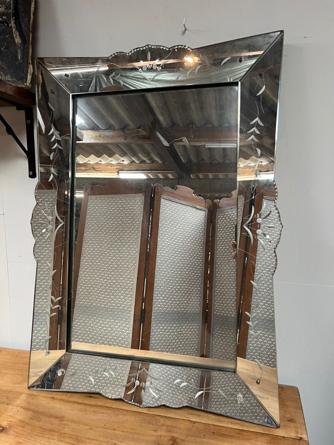 Antique Venetian Mirror