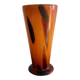 Vase en verre de Murano. Année 1970.