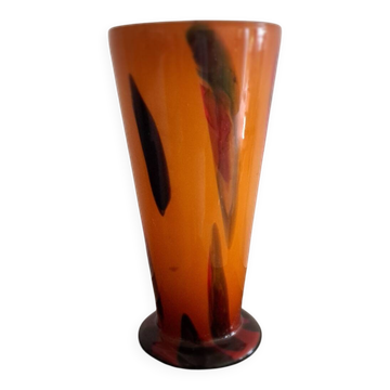Murano glass vase. Year 1970.