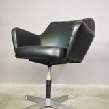 Desk and two chairs by Fantoni, 1960, set of 3