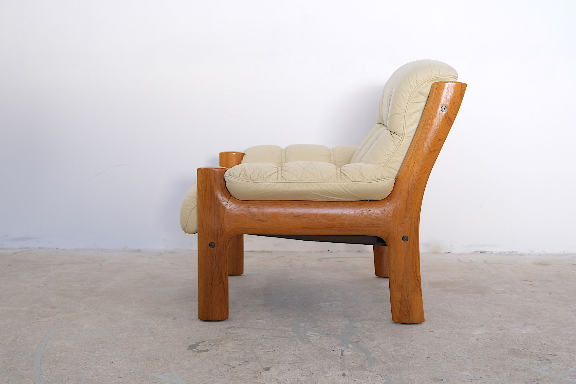 Leather Living Room Set model Montana by Ekornes, 1970's